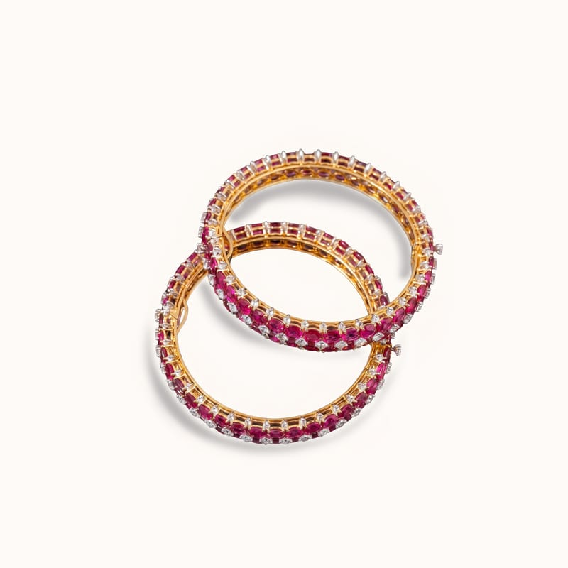 Ruby Bangles