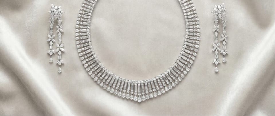 Diamond Rivière Necklace