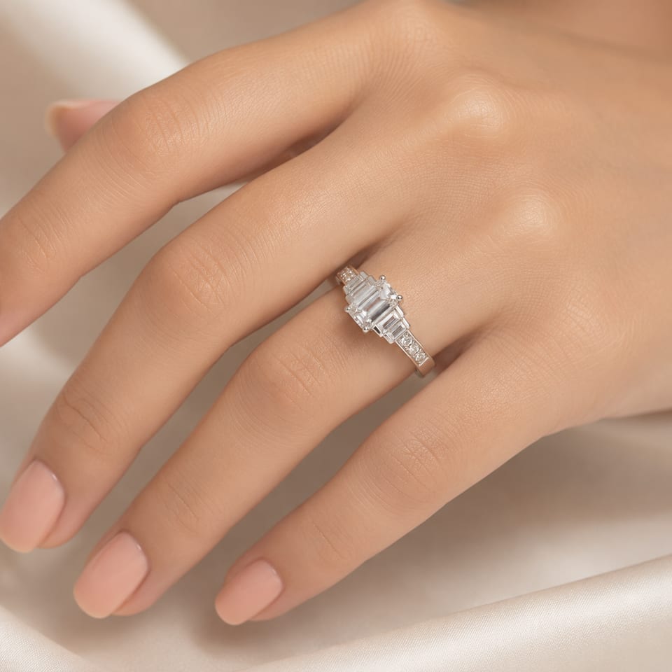 Diamond Bloom Ring