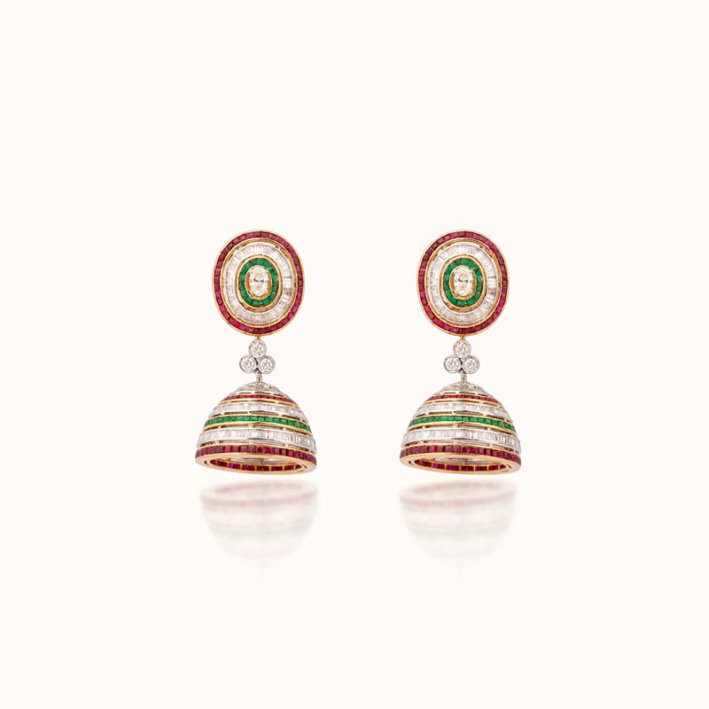 Heritage Jhumka Earrings