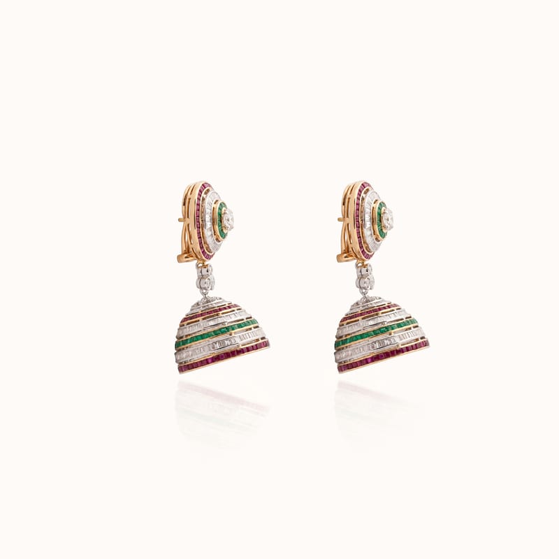 Heritage Jhumka Earrings · View 2