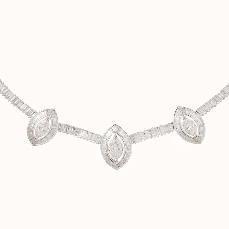Marquise Necklace · View 2
