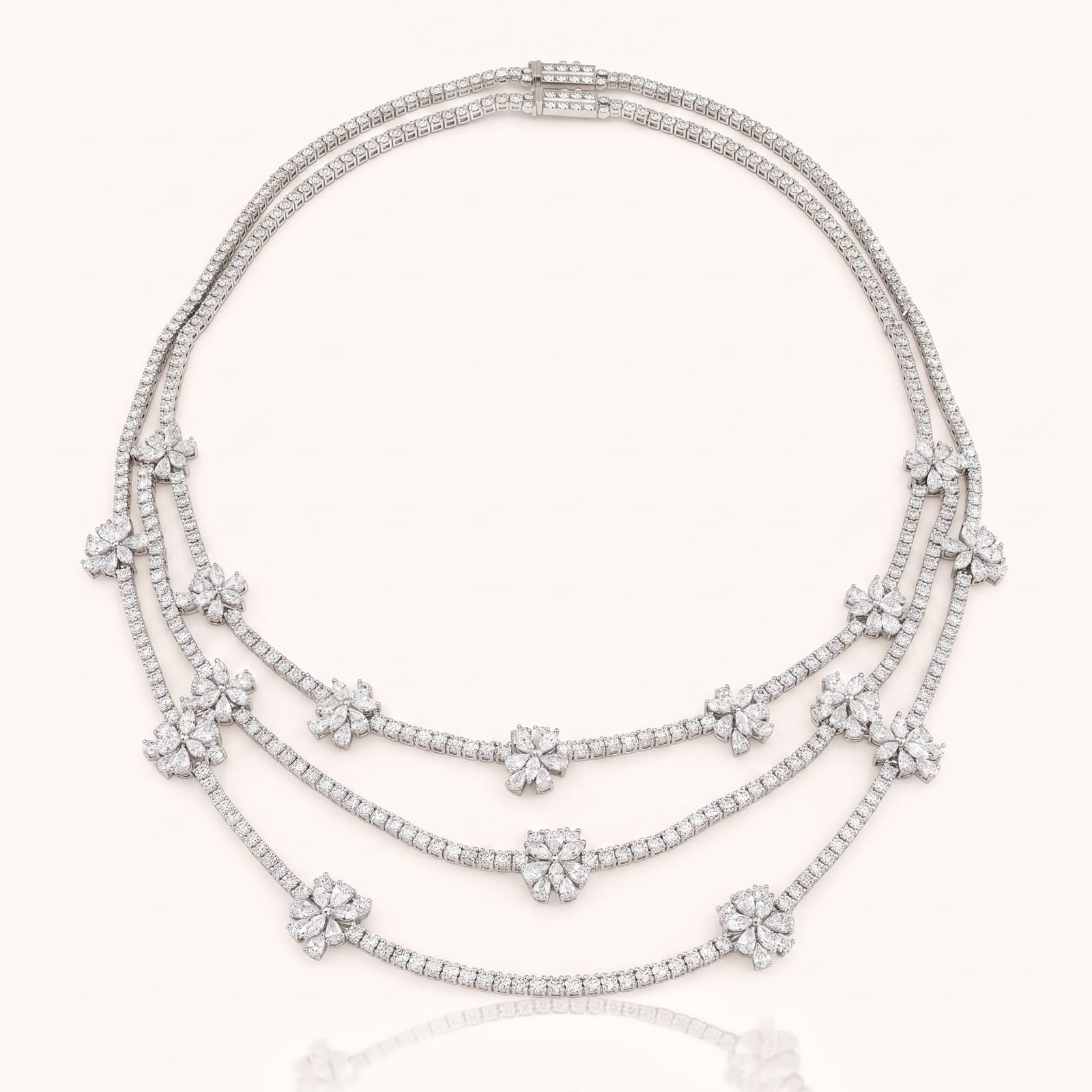 Diamond Layered Necklace