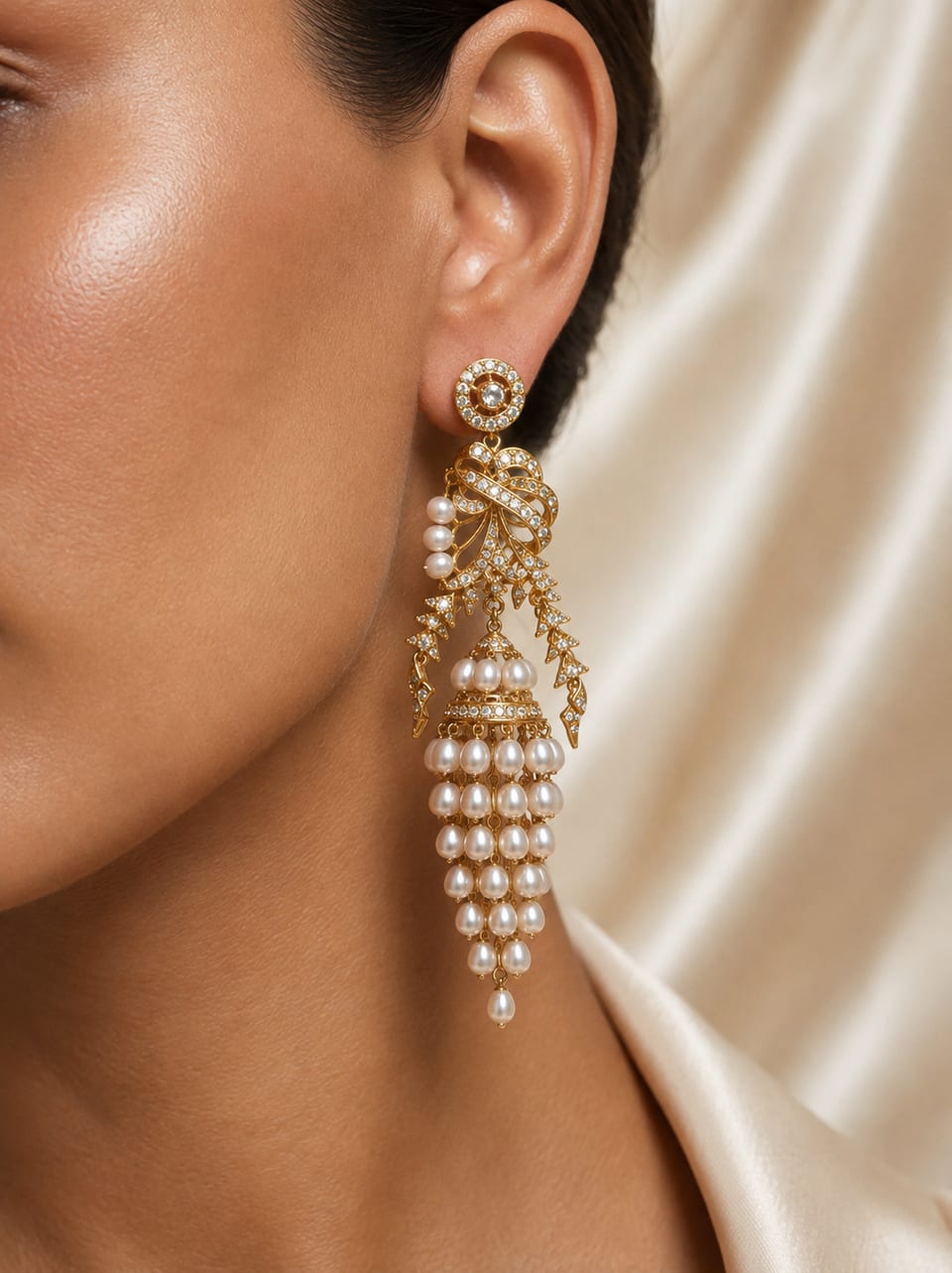 Moon Light Dew Earrings