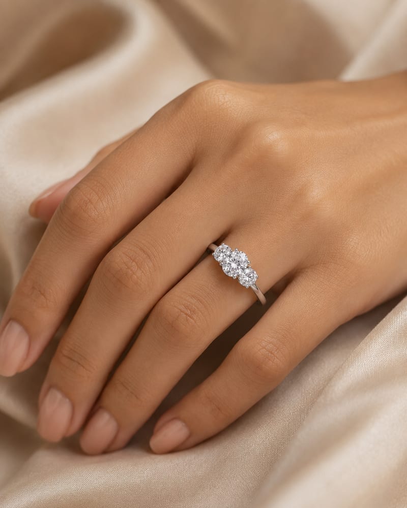 Minimal Bezel Ring